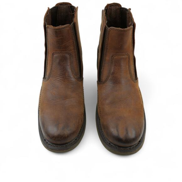 Harley Davidson Chelsea Boots Mens 11 Brown Leather Motorcycle Bikercore 93040 - Picture 4 of 11